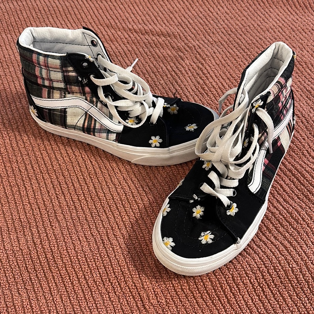 Kids Vans- High tops custom made.